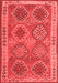 Oriental Red Traditional Area Rugs