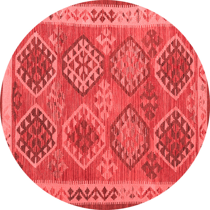 Machine Washable Oriental Red Traditional Rug, wshcon1102red