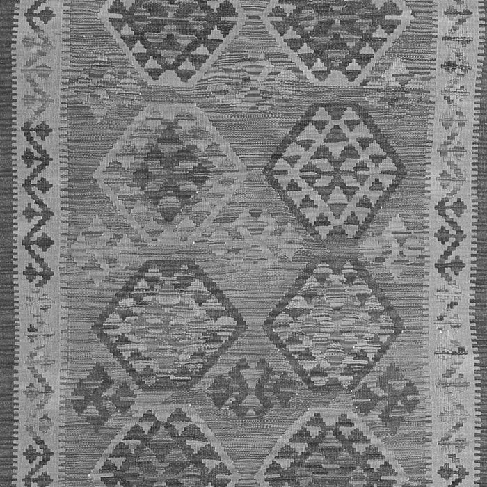 Serging Thickness of Machine Washable Oriental Gray Traditional Rug, wshcon1102gry