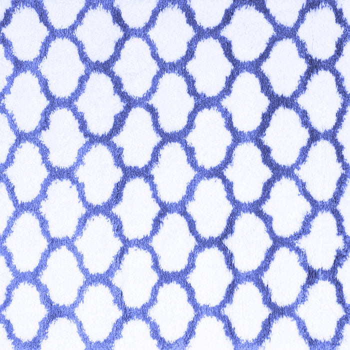 Square Machine Washable Terrilis Blue Contemporary Rug, wshcon1103blu