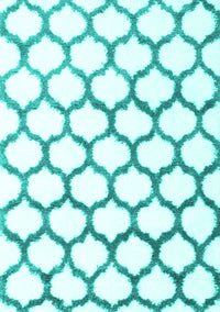 Terrilis Turquoise Contemporary Rug, con1103turq