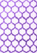 Machine Washable Terrilis Purple Contemporary Area Rugs, wshcon1103pur