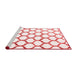 Contemporary Red Washable Rugs