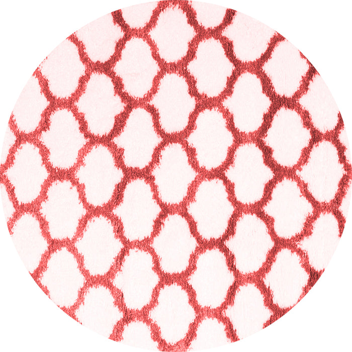 Machine Washable Terrilis Red Contemporary Rug, wshcon1103red