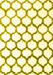 Machine Washable Terrilis Yellow Contemporary Rug, wshcon1103yw