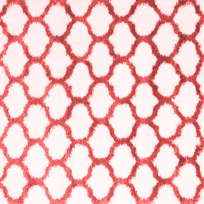 Machine Washable Terrilis Red Contemporary Rug, wshcon1103red