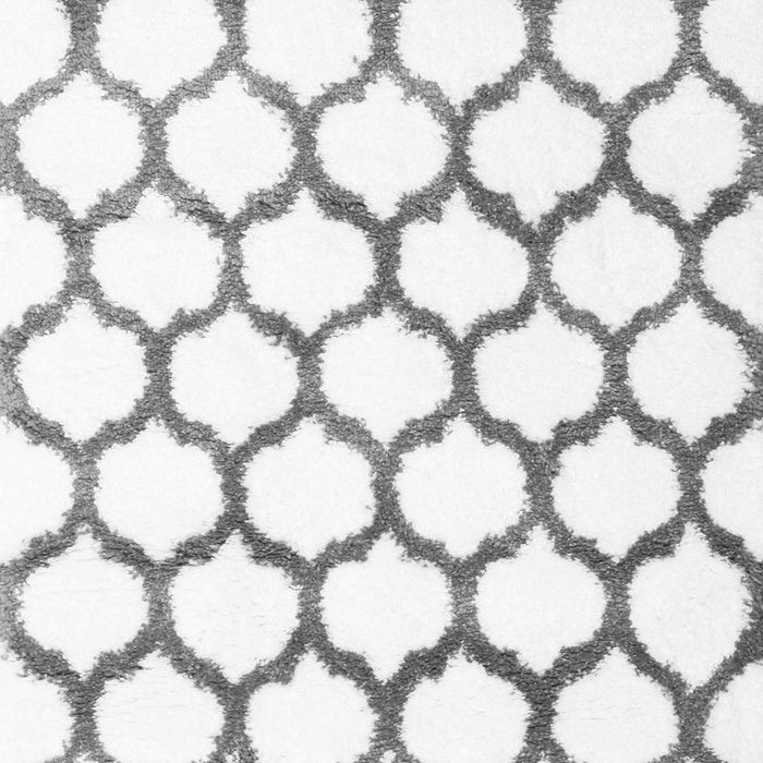 Serging Thickness of Machine Washable Terrilis Gray Contemporary Rug, wshcon1103gry