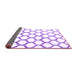 Sideview of Terrilis Purple Contemporary Rug, con1103pur