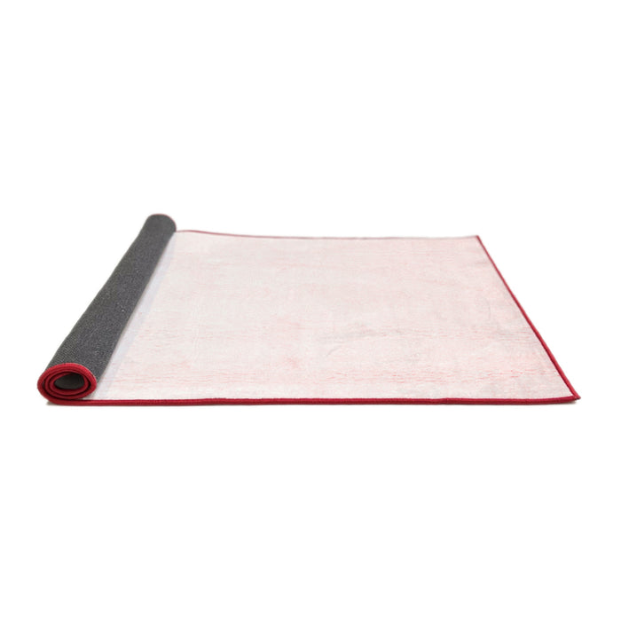 Solid Red Modern Area Rugs