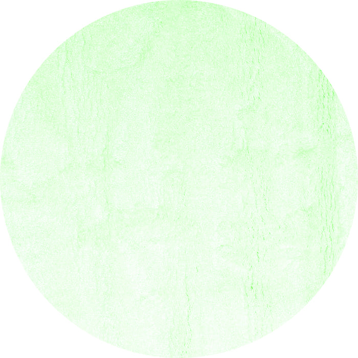 Square Solid Green Modern Rug, con1104grn