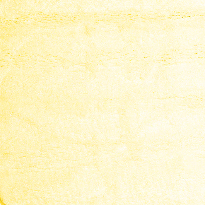 Square Machine Washable Solid Yellow Modern Rug, wshcon1104yw