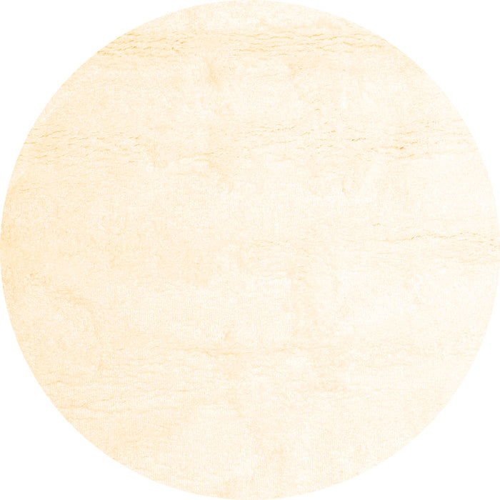 Round Solid Brown Modern Rug, con1104brn