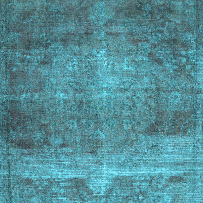 Abstract Light Blue Contemporary Rug, con1105lblu