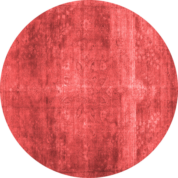 Abstract Red Contemporary Rug, con1105red
