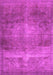 Abstract Pink Contemporary Rug, con1105pnk