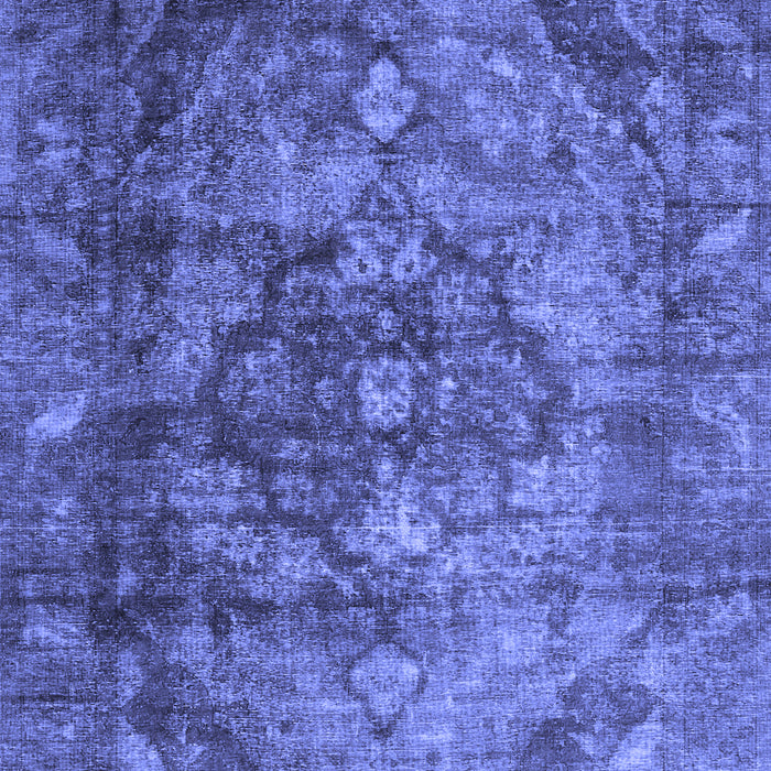 Machine Washable Abstract Blue Contemporary Rug, wshcon1106blu