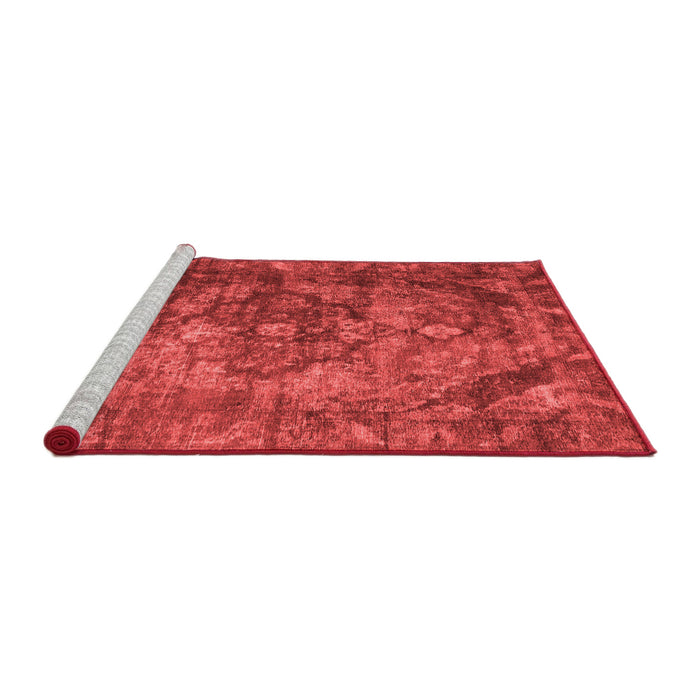 Contemporary Red Washable Rugs