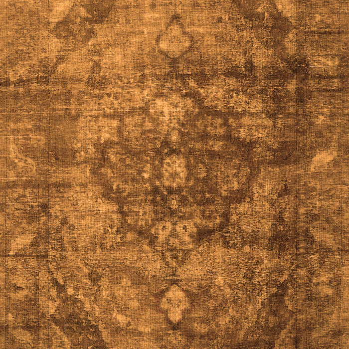 Abstract Orange Contemporary Rug, con1106org