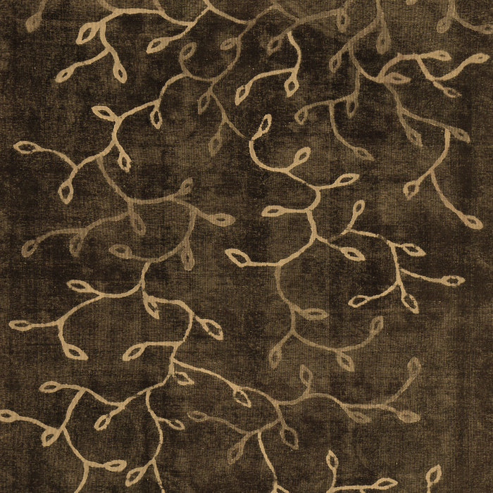 Machine Washable Persian Brown Bohemian Rug, wshcon1107brn