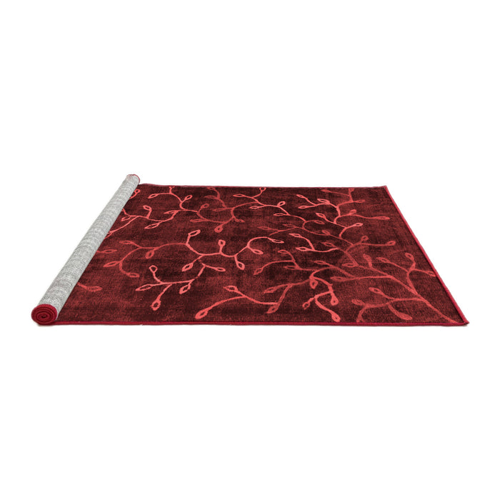 Bohemian Red Washable Rugs