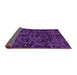 Sideview of Persian Purple Bohemian Rug, con1107pur