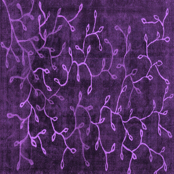 Square Persian Purple Bohemian Rug, con1107pur