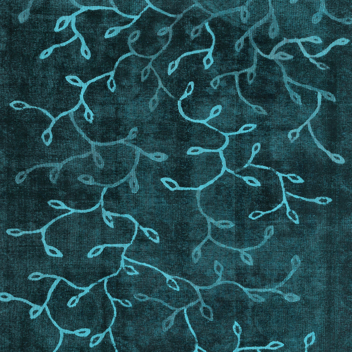 Machine Washable Persian Light Blue Bohemian Rug, wshcon1107lblu