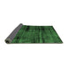 Sideview of Persian Emerald Green Bohemian Rug, con1108emgrn