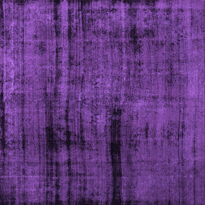 Square Machine Washable Persian Purple Bohemian Area Rugs, wshcon1108pur