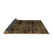 Sideview of Persian Brown Bohemian Rug, con1108brn