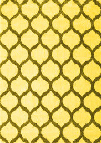 Terrilis Yellow Contemporary Rug, con1109yw