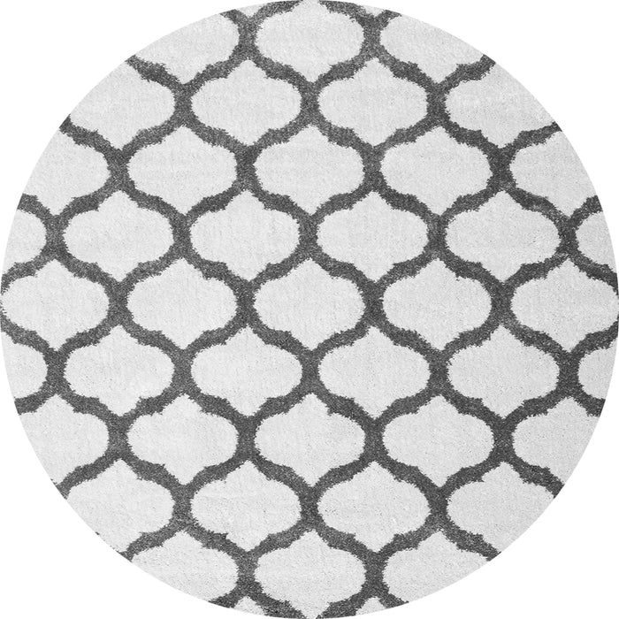 Machine Washable Terrilis Gray Contemporary Rug, wshcon1109gry