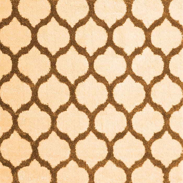 Terrilis Orange Contemporary Rug, con1109org