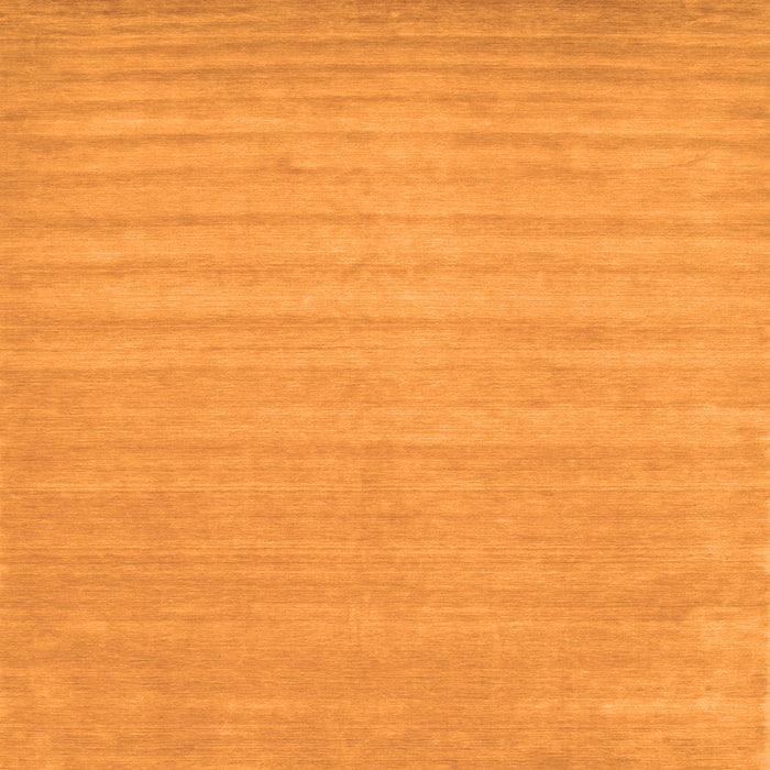 Serging Thickness of Solid Orange Modern Rug, con110org