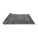 Thickness of Contemporary Gray Modern Rug, con1110