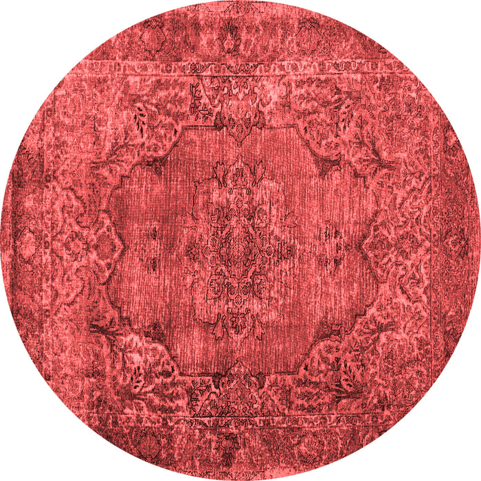 Machine Washable Abstract Red Contemporary Rug, wshcon1110red