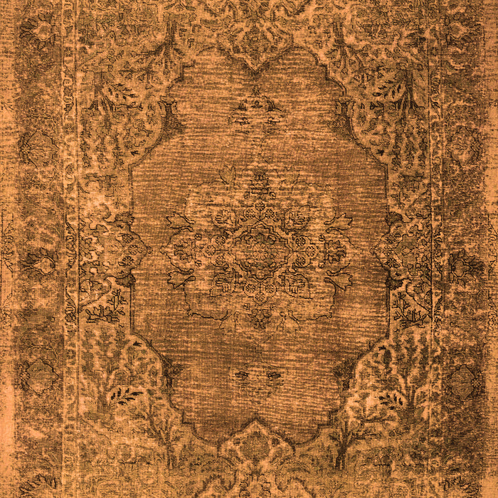 Serging Thickness of Machine Washable Abstract Orange Contemporary Area Rugs, wshcon1110org