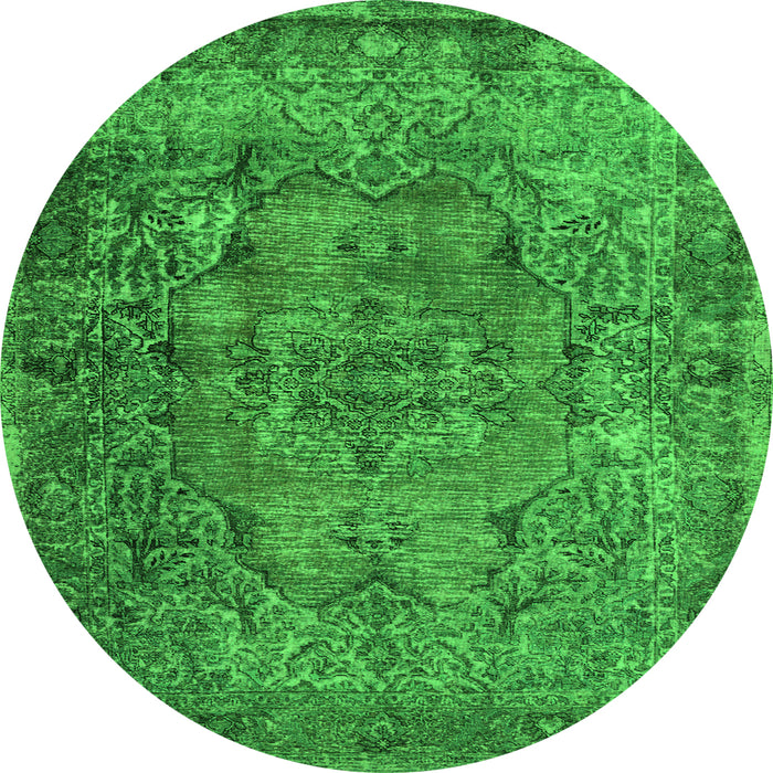 Machine Washable Abstract Green Contemporary Area Rugs, wshcon1110grn