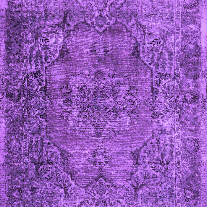 Abstract Purple Contemporary Rug, con1110pur