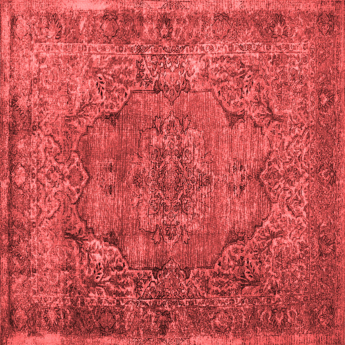 Abstract Red Contemporary Rug, con1110red