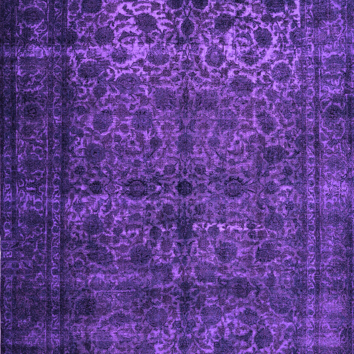 Abstract Purple Contemporary Rug, con1111pur