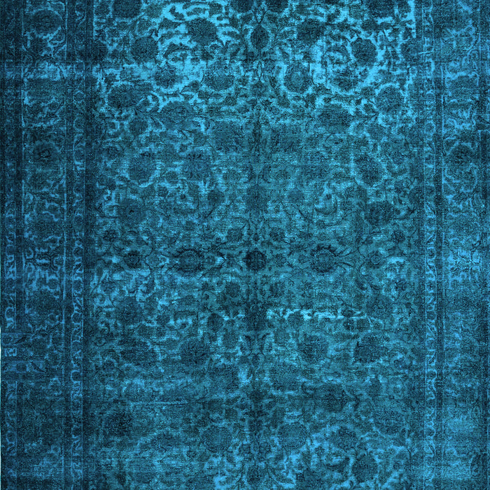 Abstract Light Blue Contemporary Rug, con1111lblu