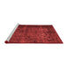 Contemporary Red Washable Rugs