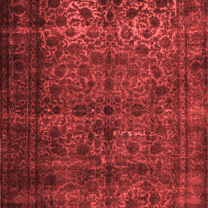 Abstract Red Contemporary Area Rugs