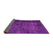 Sideview of Abstract Pink Contemporary Rug, con1111pnk