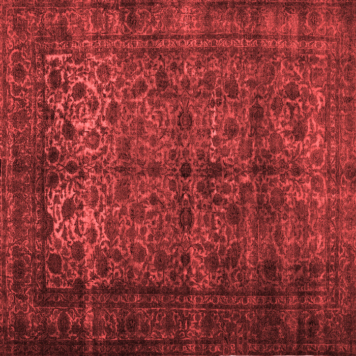 Machine Washable Abstract Red Contemporary Rug, wshcon1111red