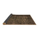 Sideview of Abstract Brown Contemporary Rug, con1111brn