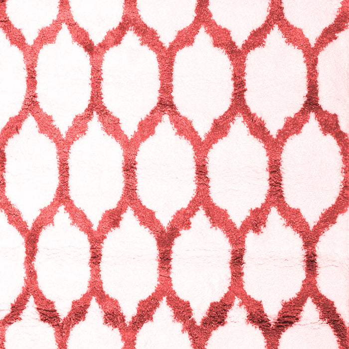 Machine Washable Terrilis Red Contemporary Rug, wshcon1112red