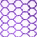 Square Machine Washable Terrilis Purple Contemporary Area Rugs, wshcon1112pur