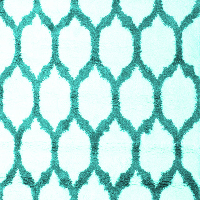 Terrilis Turquoise Contemporary Rug, con1112turq